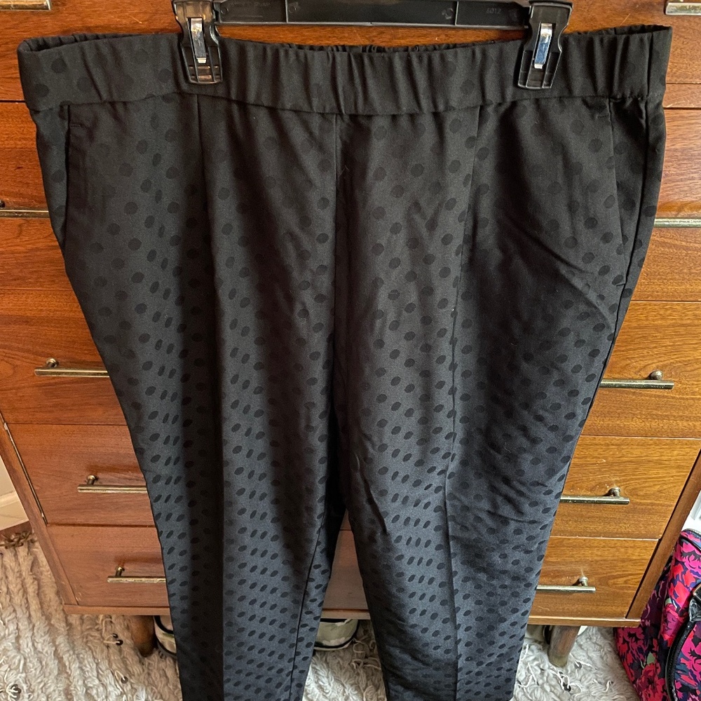 Ann Taylor loft pull on waist work pants